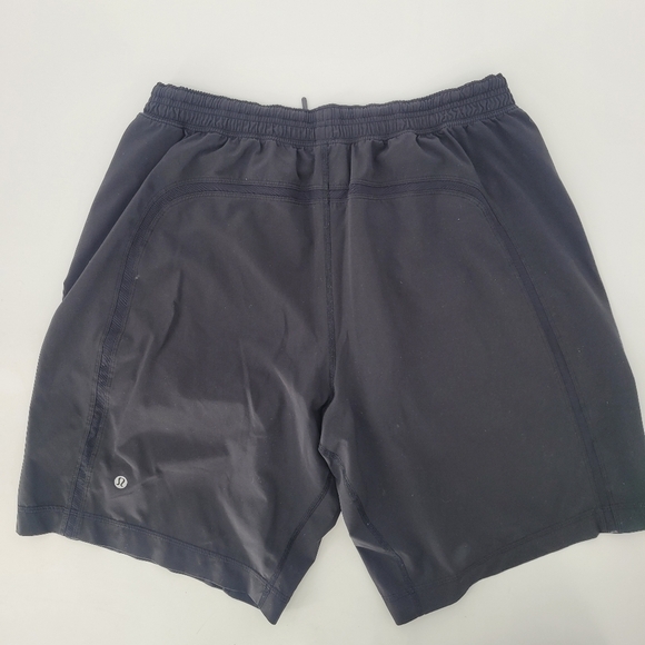 Lululemon Pace Breaker Shorts Running Active Lined 9” Black Large - Picture 3 of 11